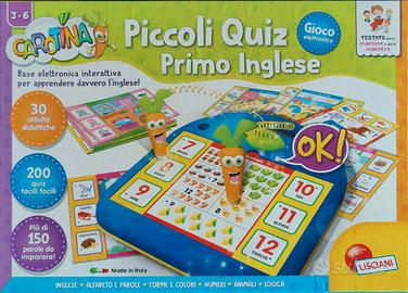 Gioco Lisciani Primo Inglese