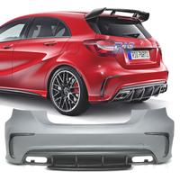 PARAURTI POSTERIORE MERCEDES A W176 15-18 LOOK AMG