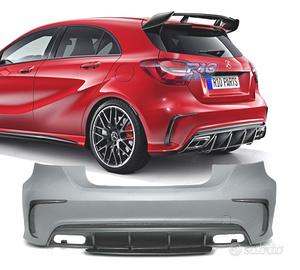 PARAURTI POSTERIORE MERCEDES A W176 15-18 LOOK AMG