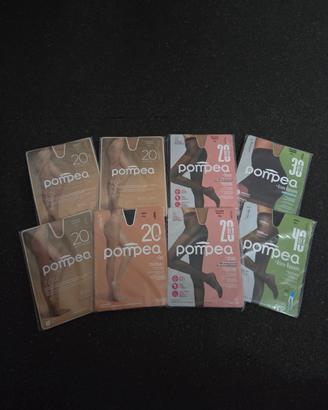 collant pompea taglia 4-L (8pezzi)