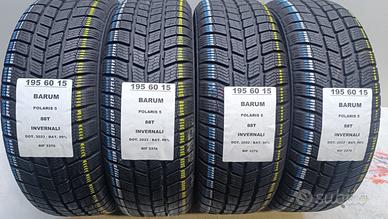 4 GOMME 195 60 15 BARUM INV RIF3376