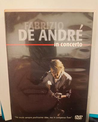 DVD Fabrizio de Andrè in concerto 