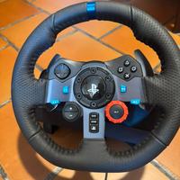 Volante e pedaliera logitech g29 per play4