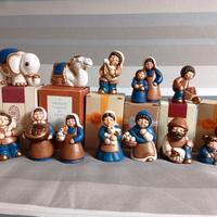 Pastorelle e Pastori Presepe BLU Thun