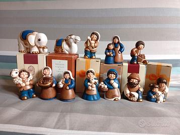 Pastorelle e Pastori Presepe BLU Thun