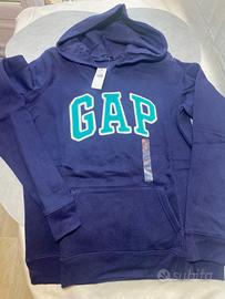 Felpa con cappuccio Hoodie GAP Taglia M Blu navy