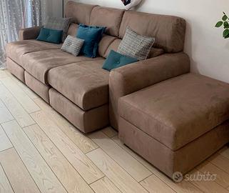 Divano Poltronesofà mod. Zibello + Pouf | Come Nuo