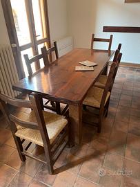 Tavoli e sedie da osteria