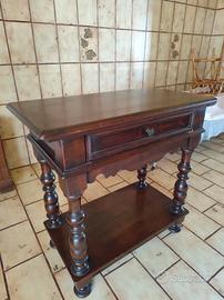 tavolino porta TV con piano girevole 