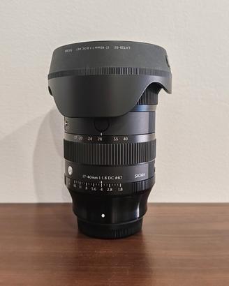 Sigma 17-40 f1.8 DC ART x Fujifilm