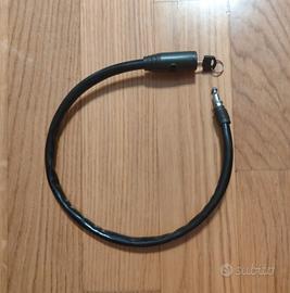 lucchetto antifurto a cavo flessibile bicicletta 