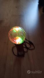 luce multicolore intermittente 