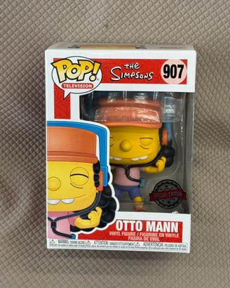 Funko pop otto mann 907 the simpsons