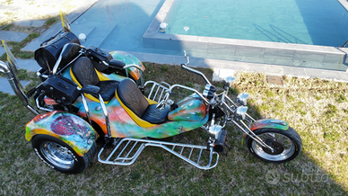 REWACO 1600 TRIKE CHOPPER 3 ruote custom UNICO