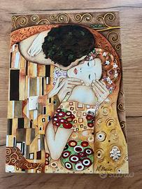 Quadro bacio di klimt
