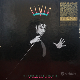 Elvis presley cof.5 cd originali+libro+francobolli