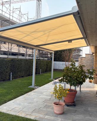 Pergola elettrica tenda