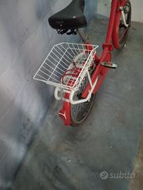 bici tipo Graziella pieghevole 