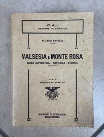 LIBRO CAI - VALSESIA E MONTE ROSA - 1983