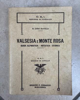 LIBRO CAI - VALSESIA E MONTE ROSA - 1983