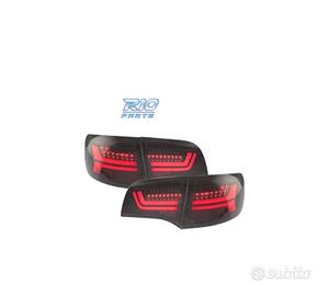 FANALI AUDI A6 4F 04-11 AVANT LED DINAMICI NERO AF