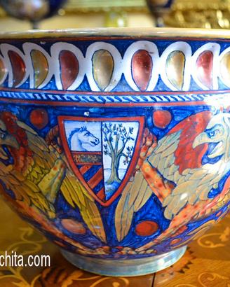 Vaso stile Rinascimentale S.C.U di Gualdo Tadino