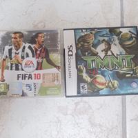 FIFA 10 e TMNT per Nintendo DS