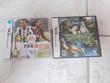 FIFA 10 e TMNT per Nintendo DS