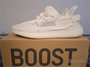 Adidas Yeezy Boost 350 V2 Bianco Sporco Taglia 44