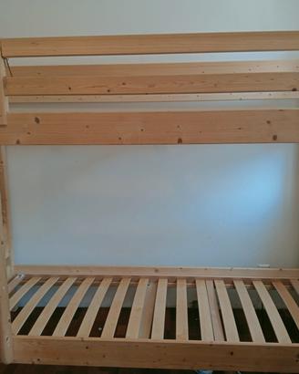 letto a castello prodotto artigianale 