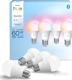 Philips Hue Essential Smart LED A60 (Confezione da