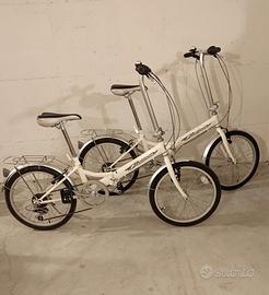 Coppia Biciclette pieghevoli con cambio Shimano