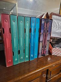 Stock contenitori ad anelli  e fogli porta foto