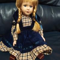 bambola porcellana cm e 30