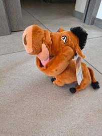 pumba peluches Disney  che emette suoni 