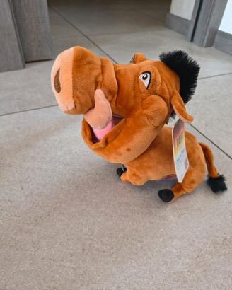 pumba peluches Disney  che emette suoni 