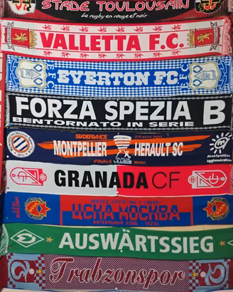 Sciarpe squadre di calcio