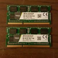 16gb RAM ddr3 sodimm per notebook