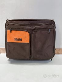 Valigia trolley da viaggio semirigido Slam marrone