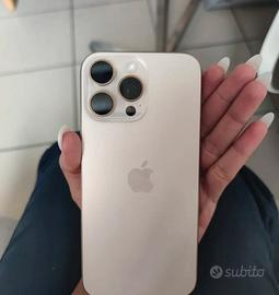 iPhone 16 pro Max 256gb Sabbia