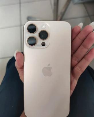 iPhone 16 pro Max 256gb Sabbia