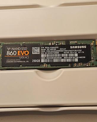 Samsung 860 Evo 258 gb