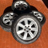 4 cerchi in lega VW Polo 6R 15"+gomme 185/60/R15