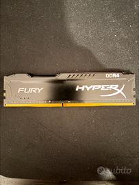 HyperX Fury 8GB Ram