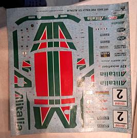 Fiat 131 Abarth Alitalia scala 1/24