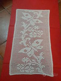 Centro da tavolo rettangolo piccolo uncinetto coto