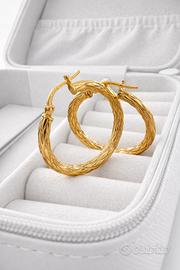 cerchi in argento  925 dorato
