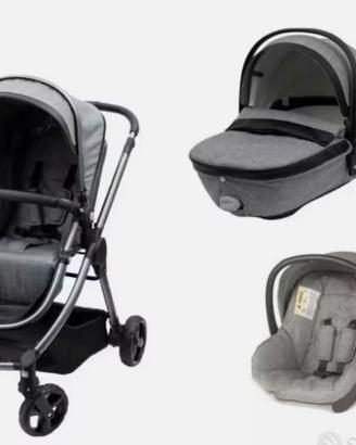 Trio Metropolitan Giordani colore grigio e nero