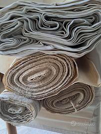 Rotoli di tela di cotone