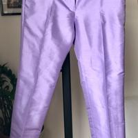 Pantaloni in seta Max&Co lilla